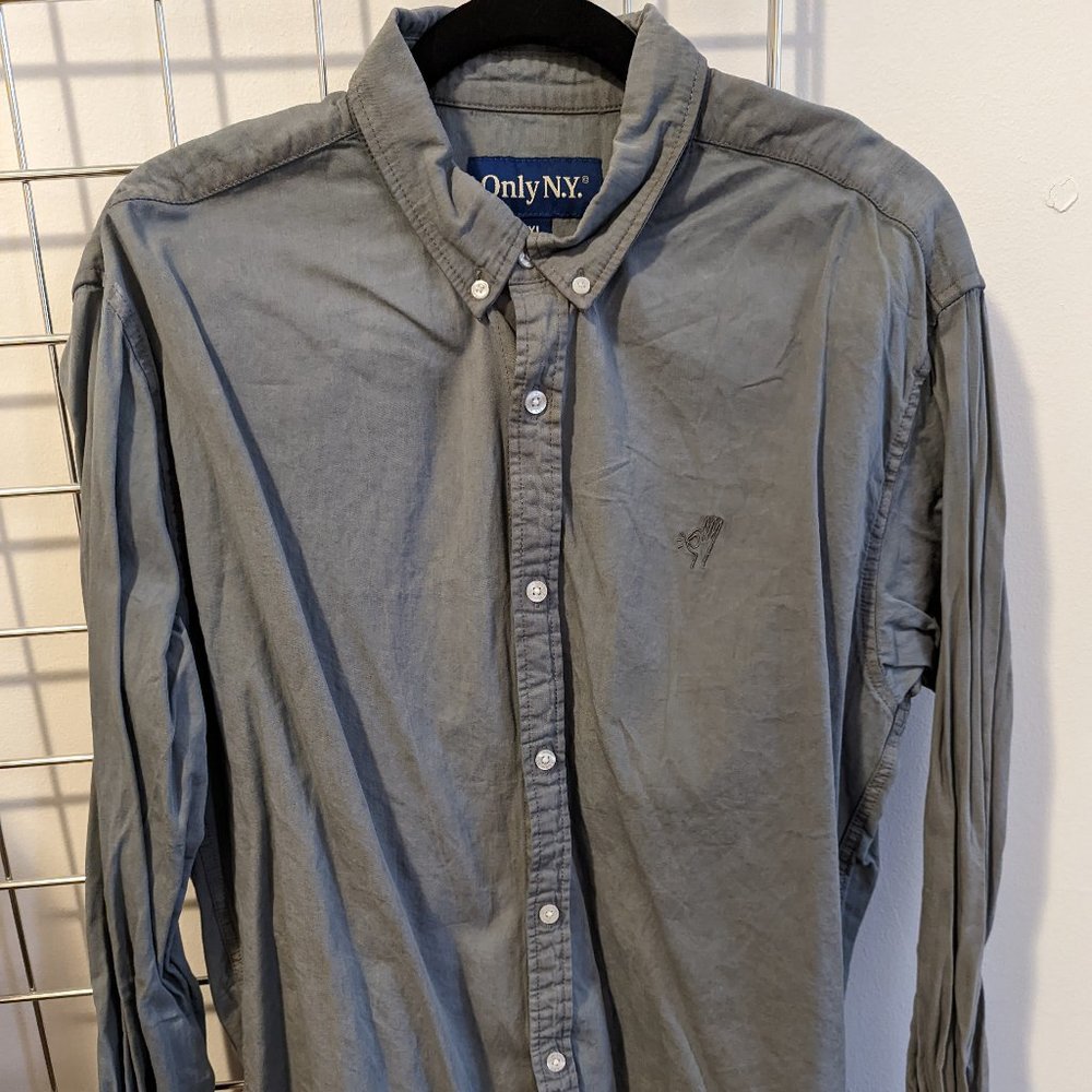 Only NY L/S Shirt - Graphite\Grey - XL